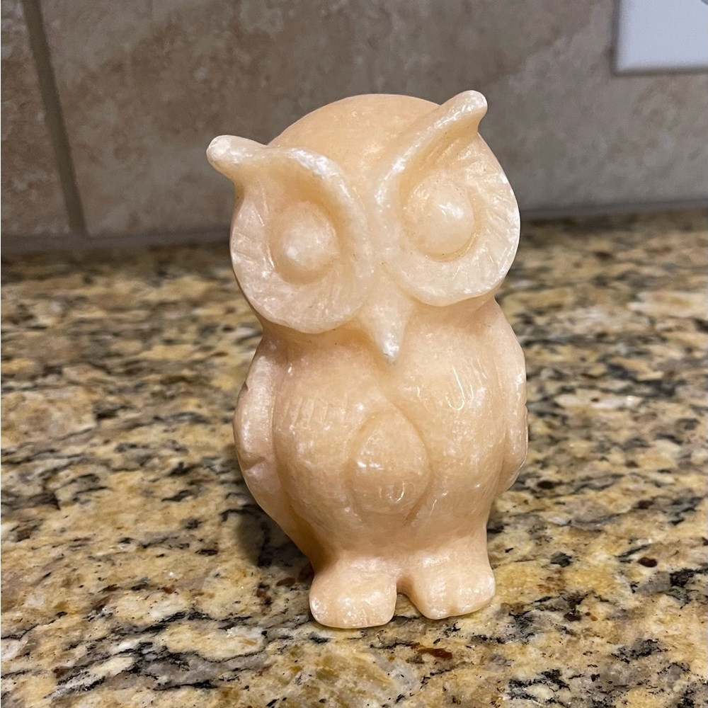 Orange Owl Crystal
